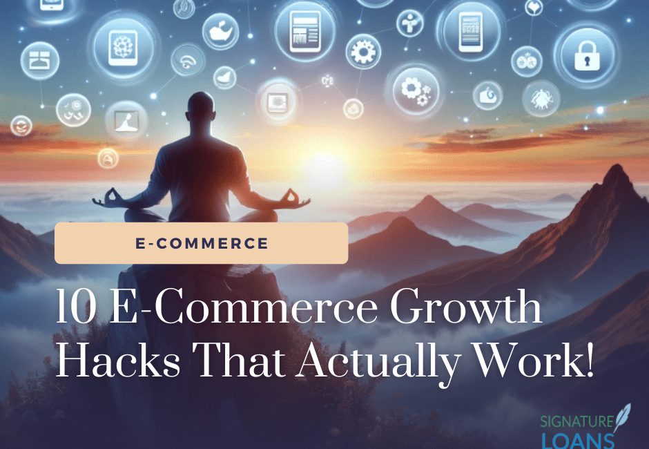 E-Commerce growth hacks