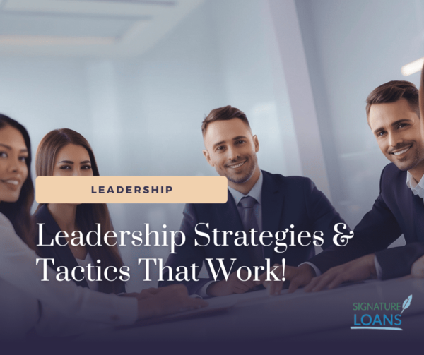 leadership strategies & tactics