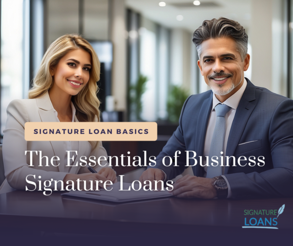 business signature loans