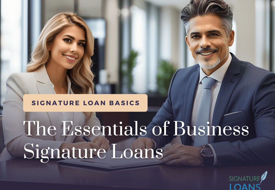 business signature loans