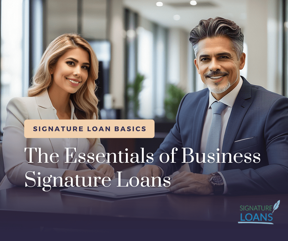 business signature loans