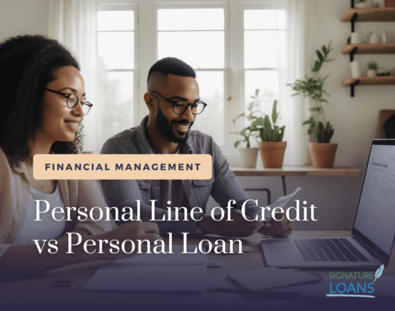 personal line of credit vs personal loan