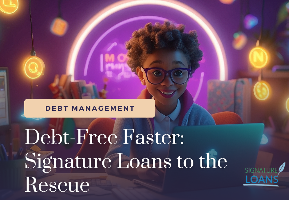 Debt-Free Faster: Signature Loans to the Rescue