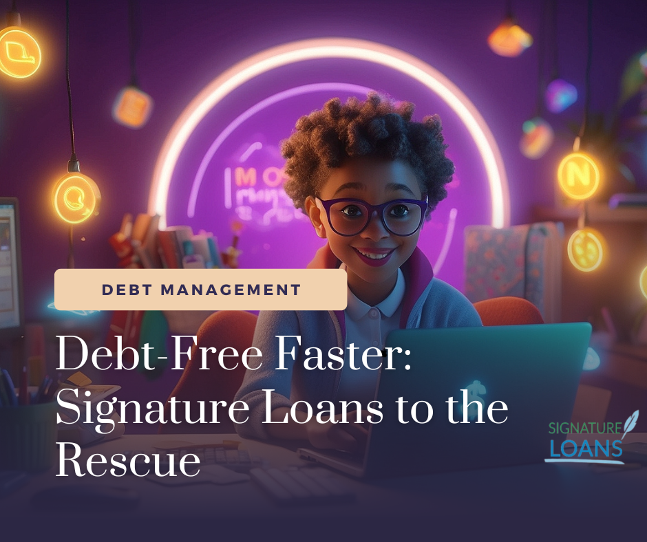 Debt-Free Faster: Signature Loans to the Rescue