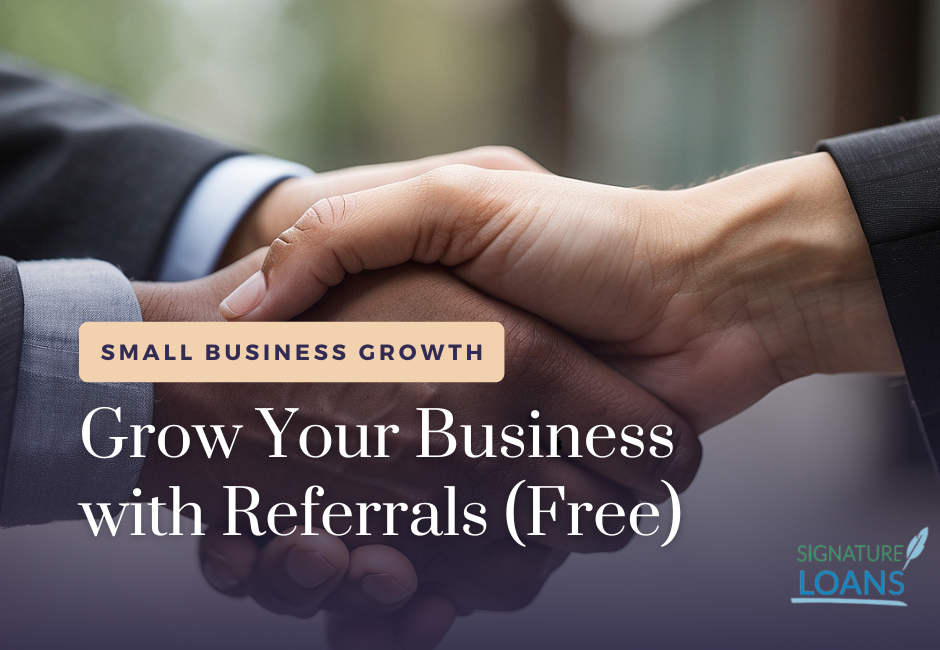 Grow your business with referrals