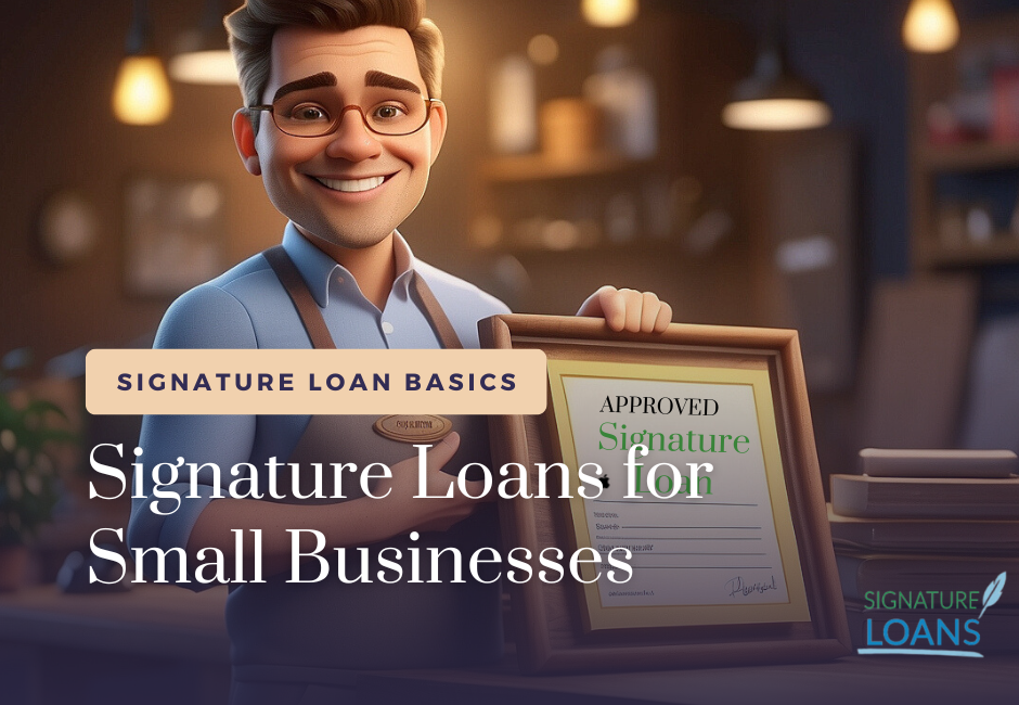 signature loans for small businesses