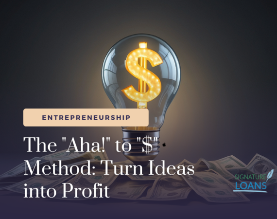 Turn Ideas into Profit, turning ideas into profit, successful idea monetization