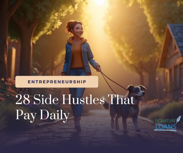 side hustles that pay daily