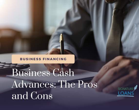 Business cash advances pros and cons