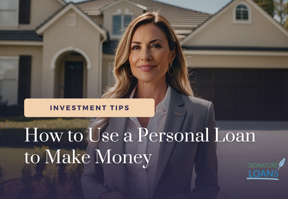 How to use a personal loan to make money - financial growth strategies