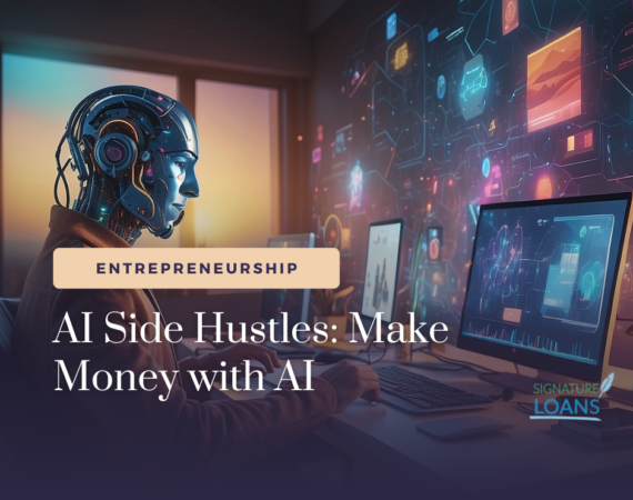 AI side hustles and signature loans for funding AI courses and tools