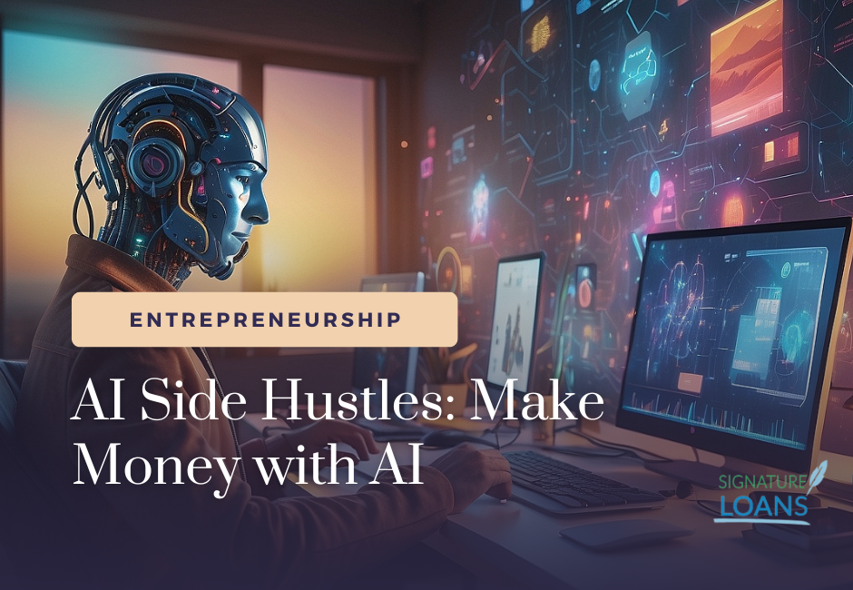 AI side hustles and signature loans for funding AI courses and tools