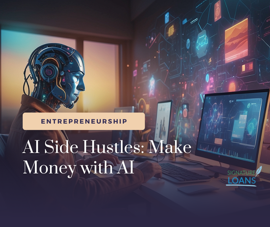 AI side hustles and signature loans for funding AI courses and tools