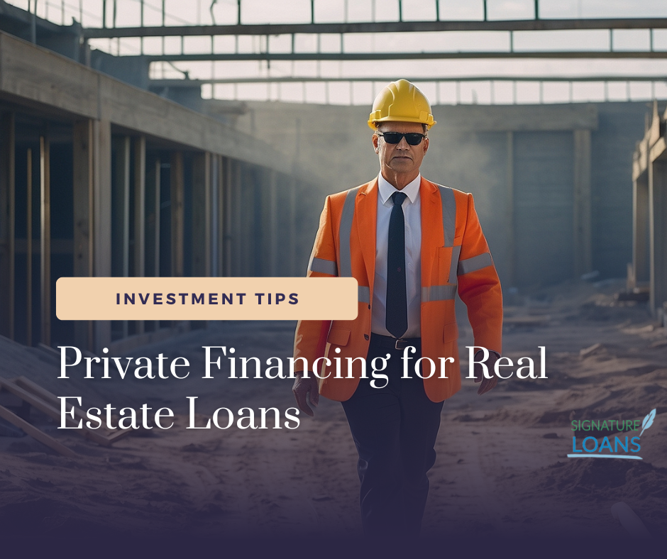 Private financing for real estate loans offering flexibility and fast funding.