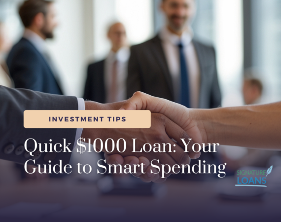 Get tips for smart spending with a quick $1000 loan