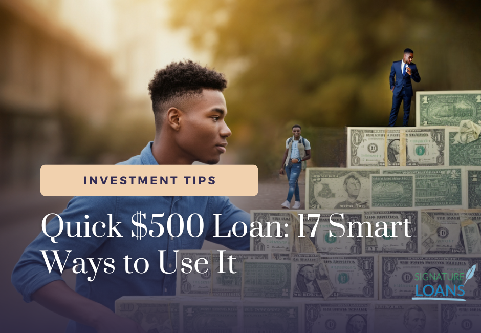 Quick $500 loan options and practical uses