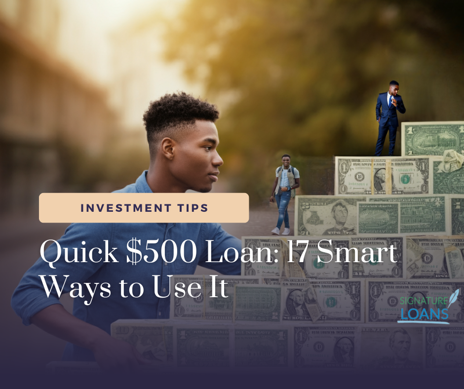 Quick $500 loan options and practical uses