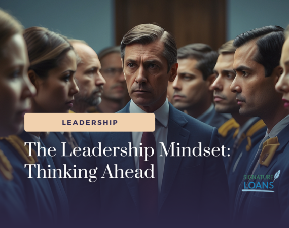 Leadership mindset thinking ahead