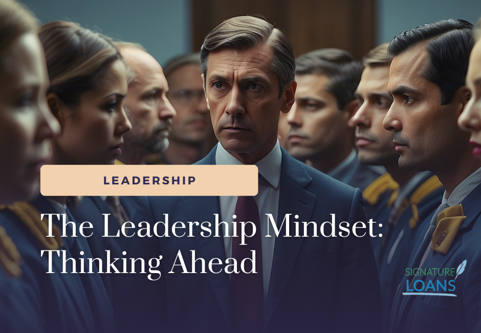 Leadership mindset thinking ahead