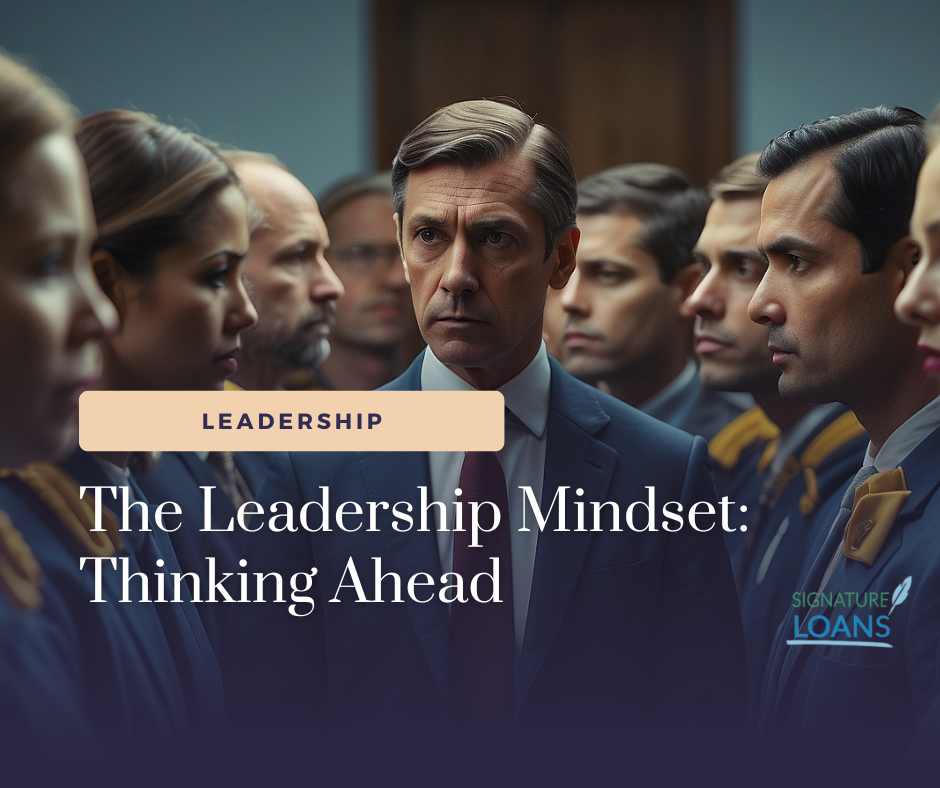 Leadership mindset thinking ahead