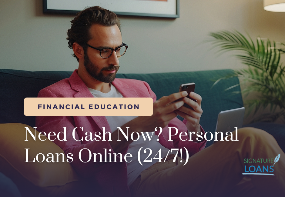 Need Cash Now? Personal Loans Online