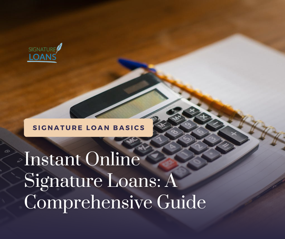 Instant Online Signature Loans