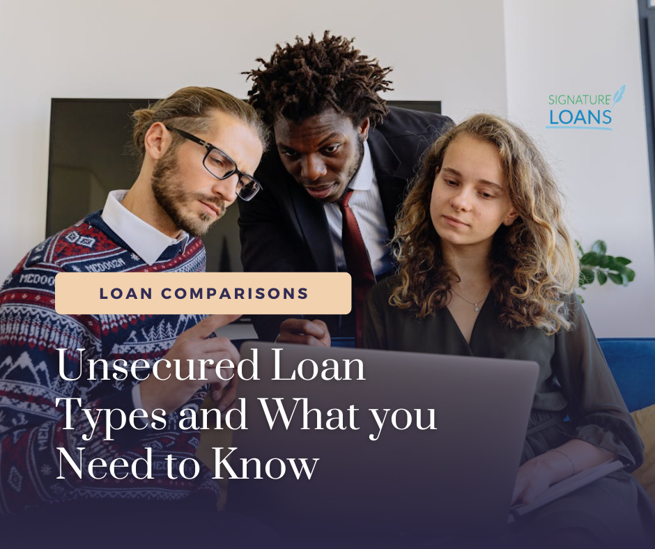 Unsecured Loan Types and What you Need to Know