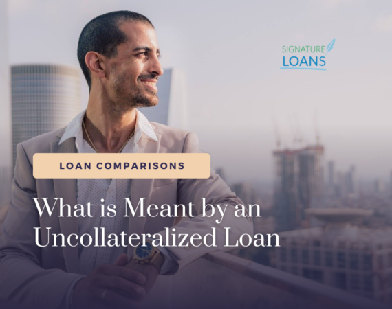 what is meant by an uncollateralized loan