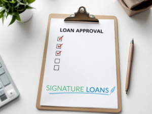 credit score personal loan checklist