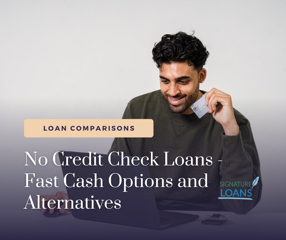 No Credit Check Loans - Fast Cash Options