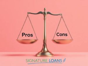 signature loan vs personal loan