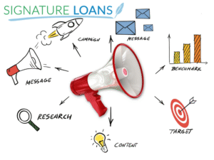 business signature loan for marketing and advertising