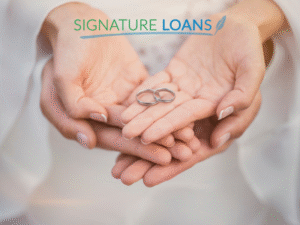 can you finance a wedding