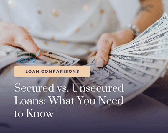 Secured vs Unsecured Loans