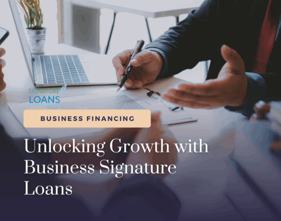 Business Signature Loans