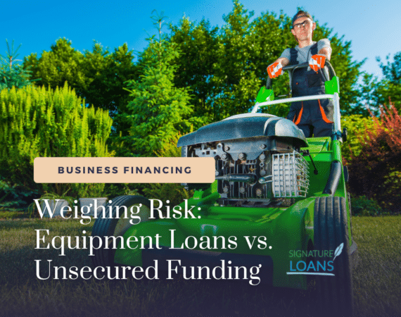 Equipment Loans vs Unsecured Funding