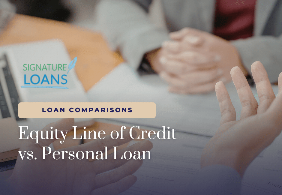 Equity Line of Credit vs Personal Loan