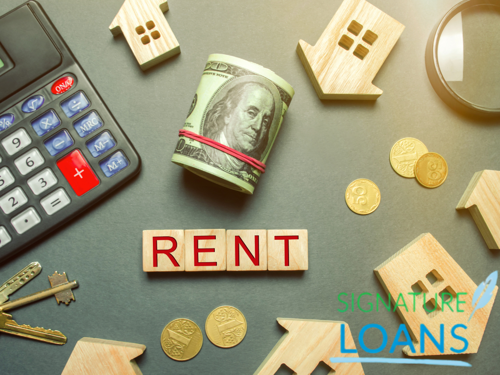 need to borrow money for rent