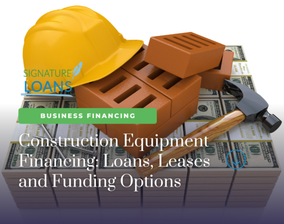 construction equipment financing
